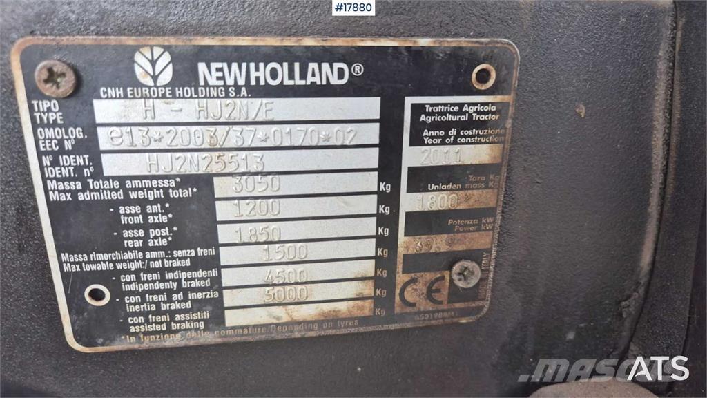 New Holland T 3040 トラクター