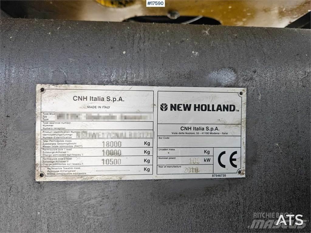 New Holland WL 170C ホイール式油圧ショベル（パワーショベル・ユンボ・バックホー）