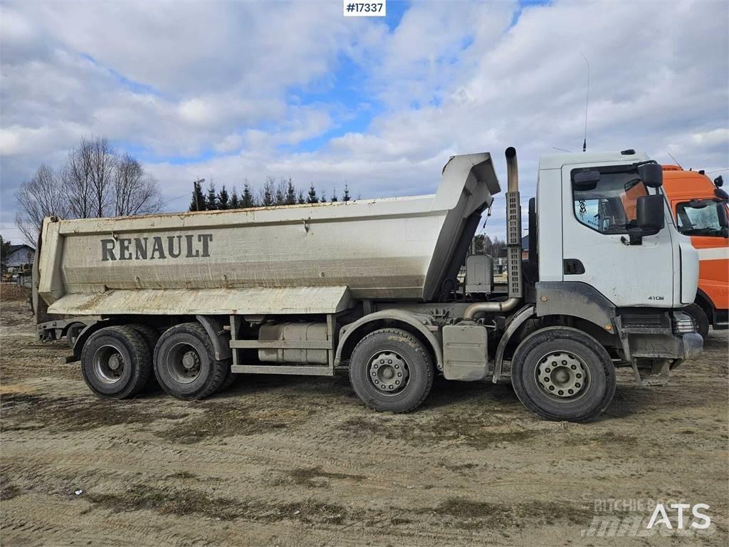 Renault Kerax 8x4 ダンプ