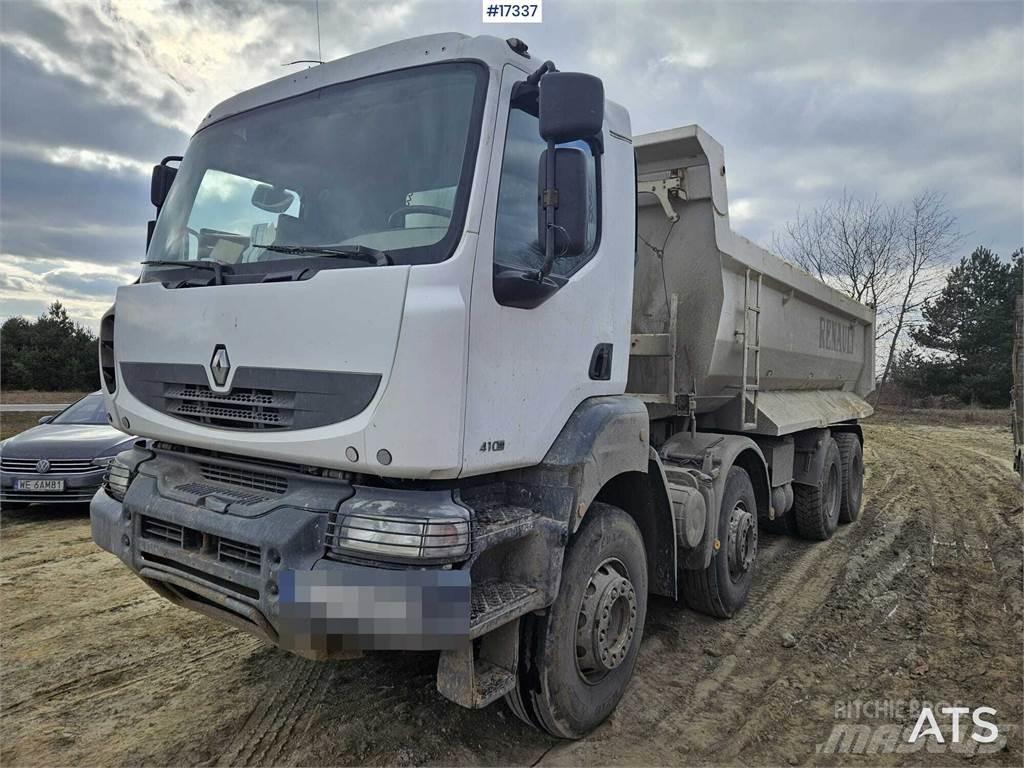 Renault Kerax 8x4 ダンプ
