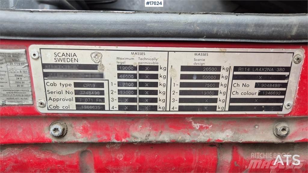 Scania 114L 380 中古トラクターヘッド | トレーラーヘッド
