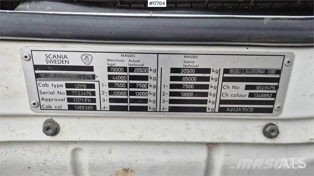 Scania 124 L 400 中古トラクターヘッド | トレーラーヘッド