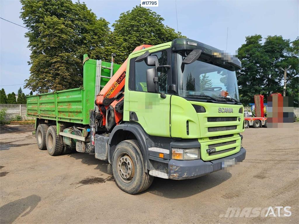 Scania P 340 クレーントラック、ユニック車