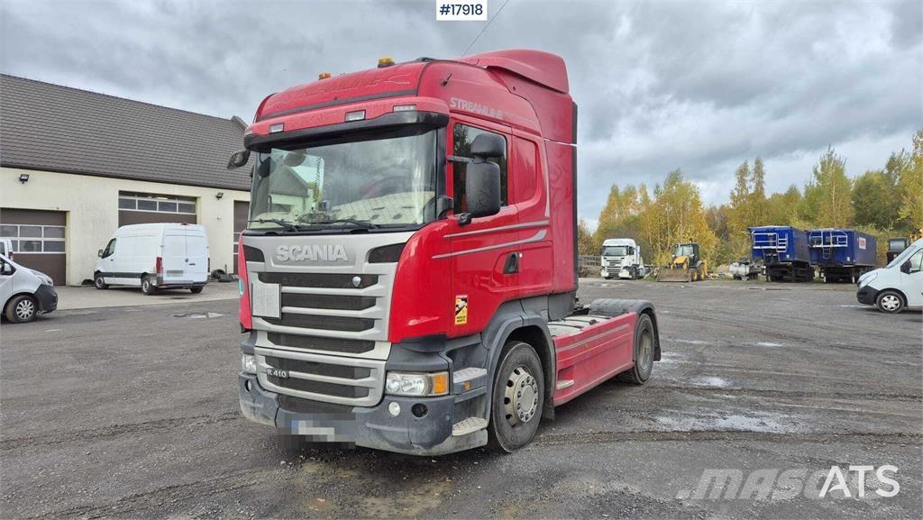 Scania R410 中古トラクターヘッド | トレーラーヘッド
