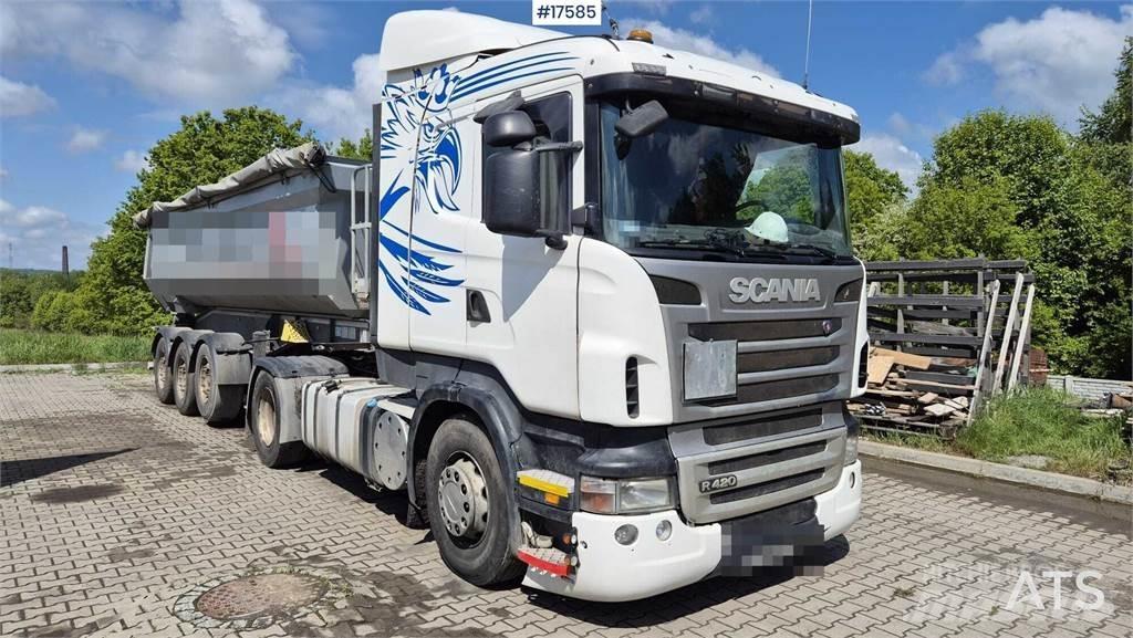 Scania R420 中古トラクターヘッド | トレーラーヘッド