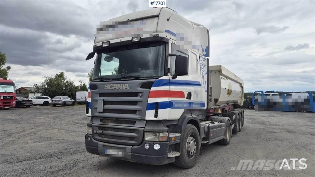 Scania R420 中古トラクターヘッド | トレーラーヘッド