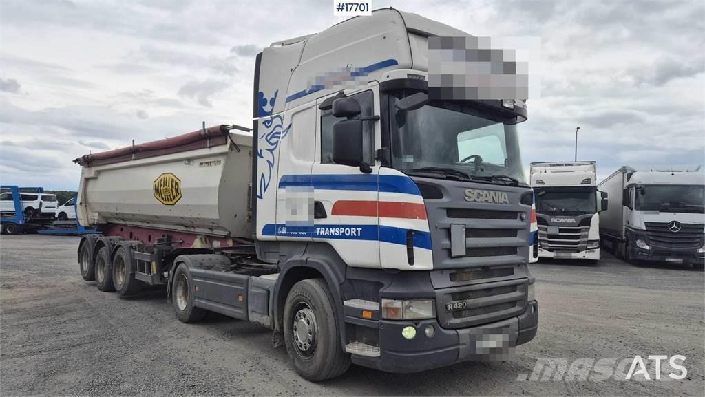Scania R420 中古トラクターヘッド | トレーラーヘッド