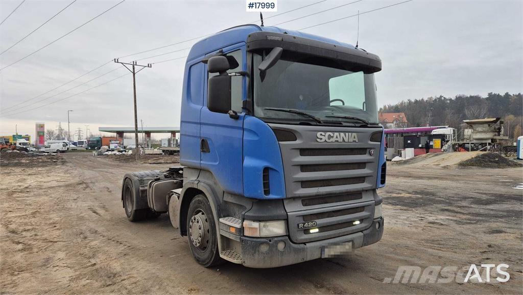 Scania R420 中古トラクターヘッド | トレーラーヘッド