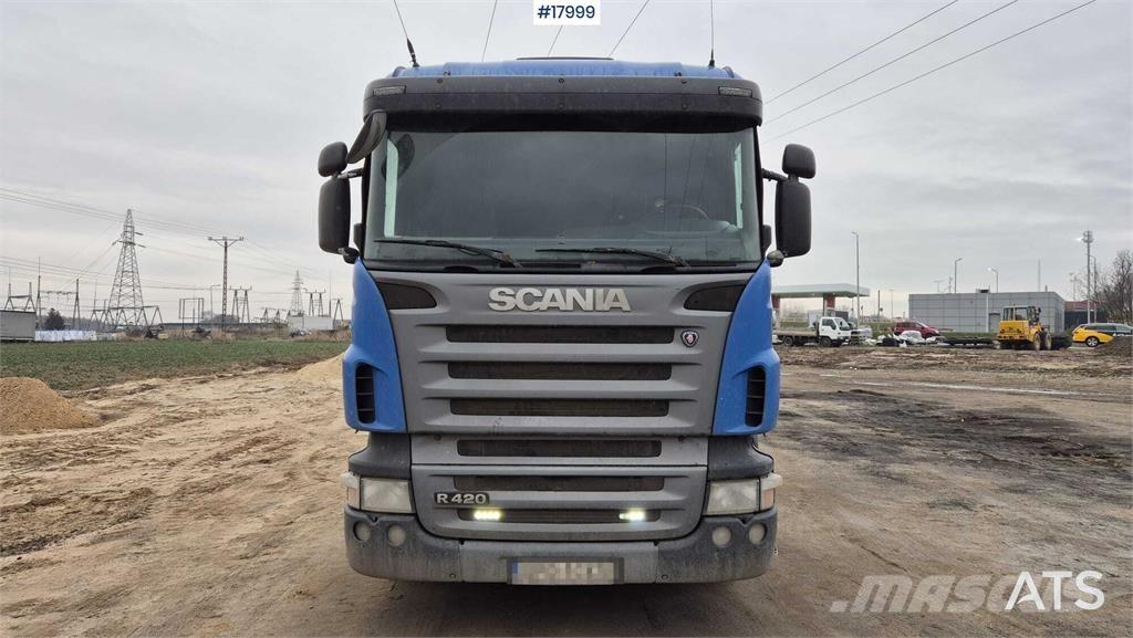 Scania R420 中古トラクターヘッド | トレーラーヘッド
