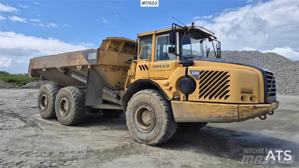Volvo A30D アーティキュレート式ダンプトラック