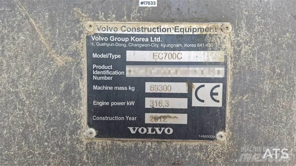 Volvo EC 700C 大型油圧ショベル12t以上（パワーショベル・ユンボ）