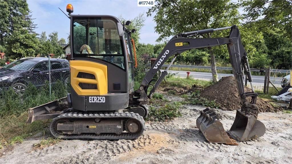 Volvo ECR25D ミニ油圧ショベル 7t以下（ミニユンボ・ミニディガー）