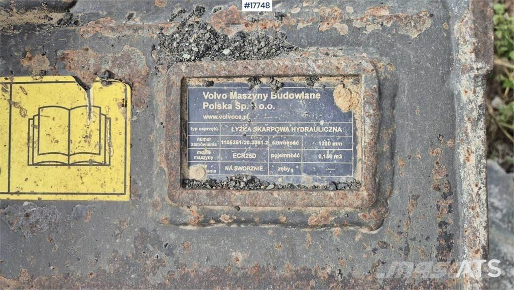 Volvo ECR25D ミニ油圧ショベル 7t以下（ミニユンボ・ミニディガー）