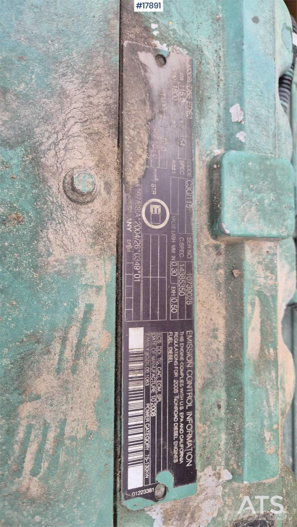 Volvo EW 160C ホイール式油圧ショベル（パワーショベル・ユンボ・バックホー）