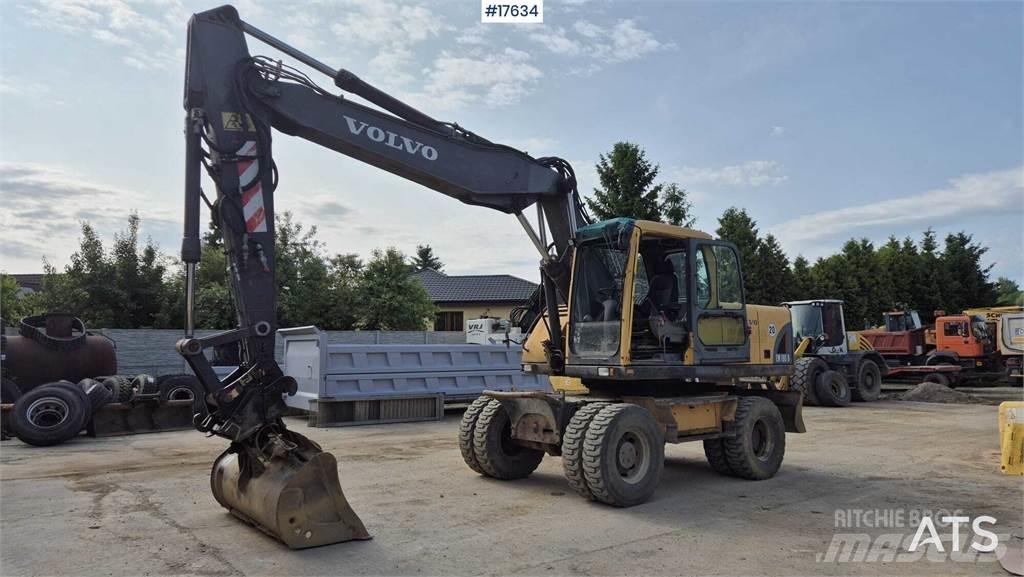 Volvo EW 180 B ホイール式油圧ショベル（パワーショベル・ユンボ・バックホー）