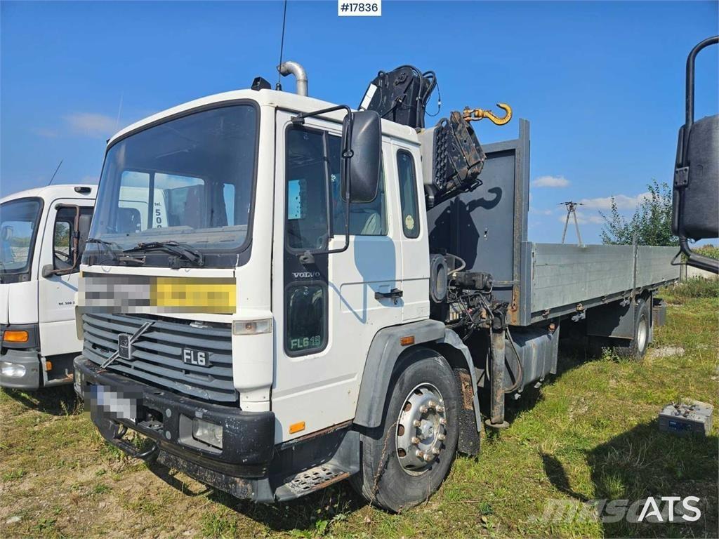 Volvo FL 619 クレーントラック、ユニック車