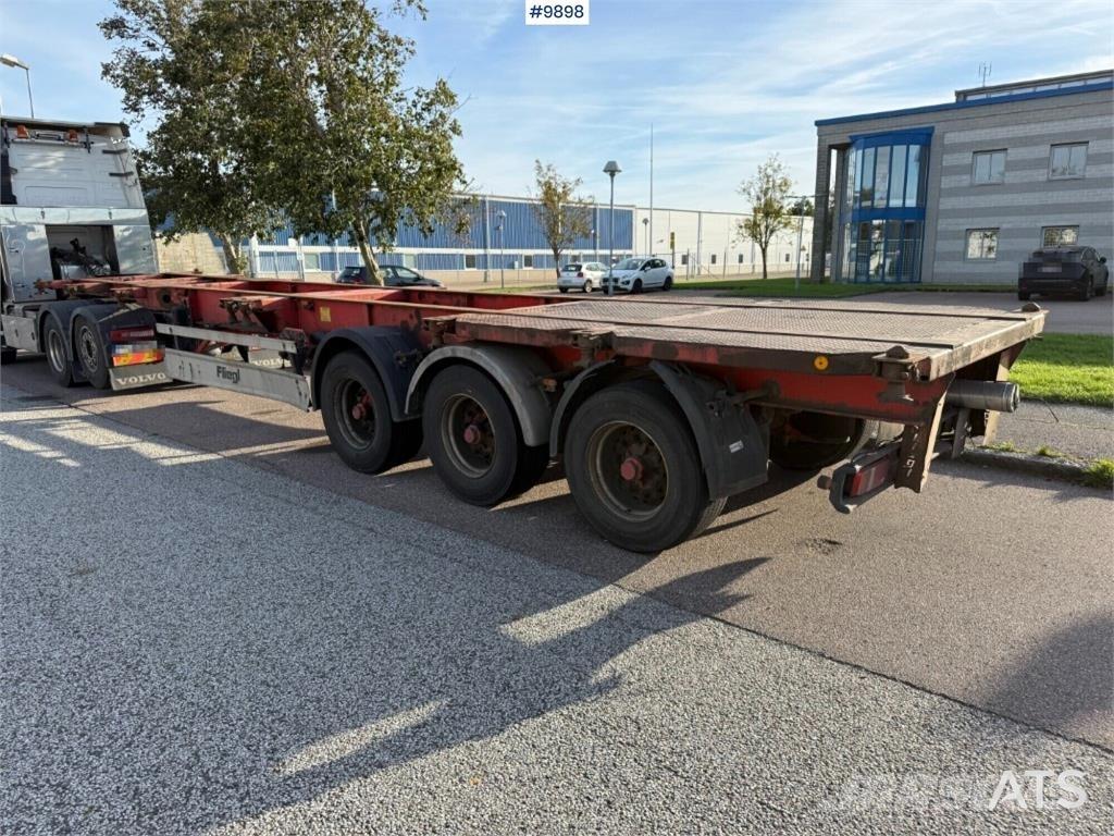 Fliegl SDS 400 コンテナフレーム・セミトレーラー