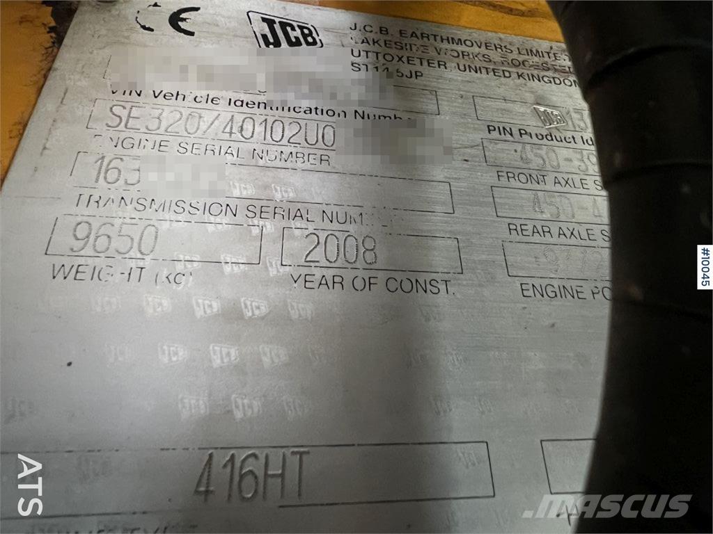 JCB 416 HT ホイールローダー・タイヤショベル