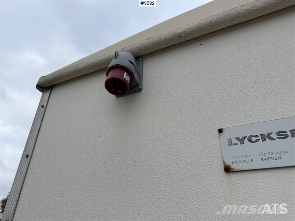  Lyckselevagnen PV4/3 現場用プレハブ・仮設事務所