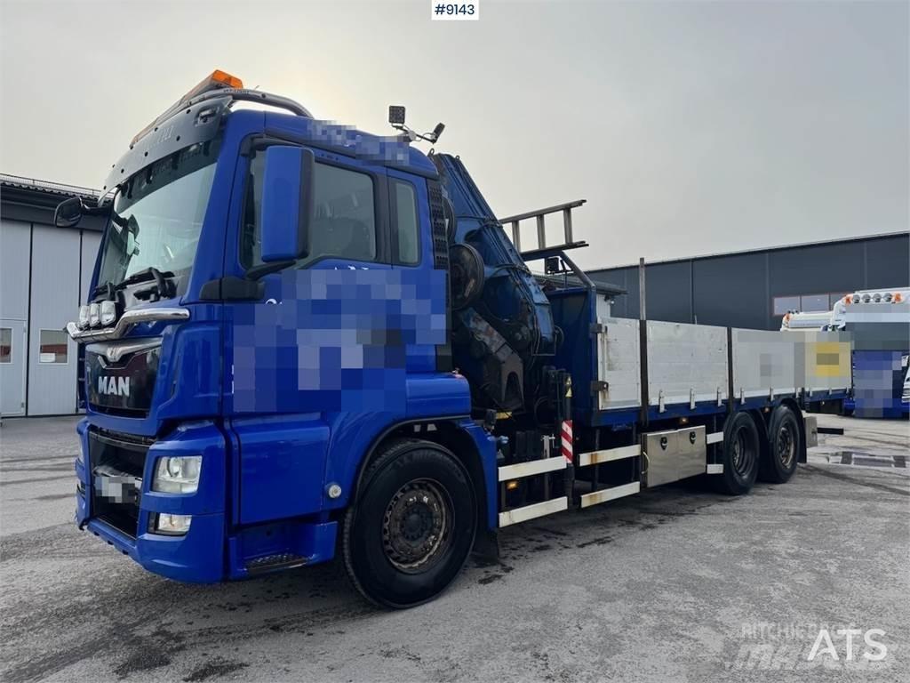 MAN TGS 26.400 クレーントラック、ユニック車
