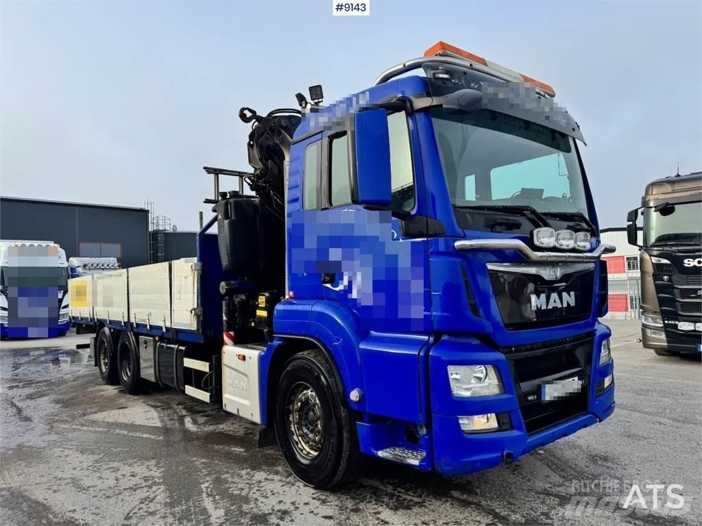 MAN TGS 26.400 クレーントラック、ユニック車