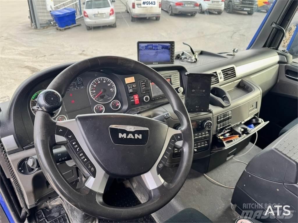 MAN TGS 26.400 クレーントラック、ユニック車