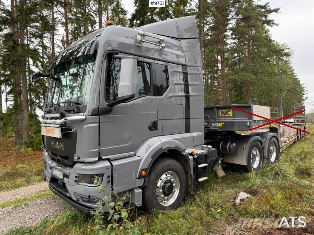 MAN TGS 33.510 6x6 中古トラクターヘッド | トレーラーヘッド