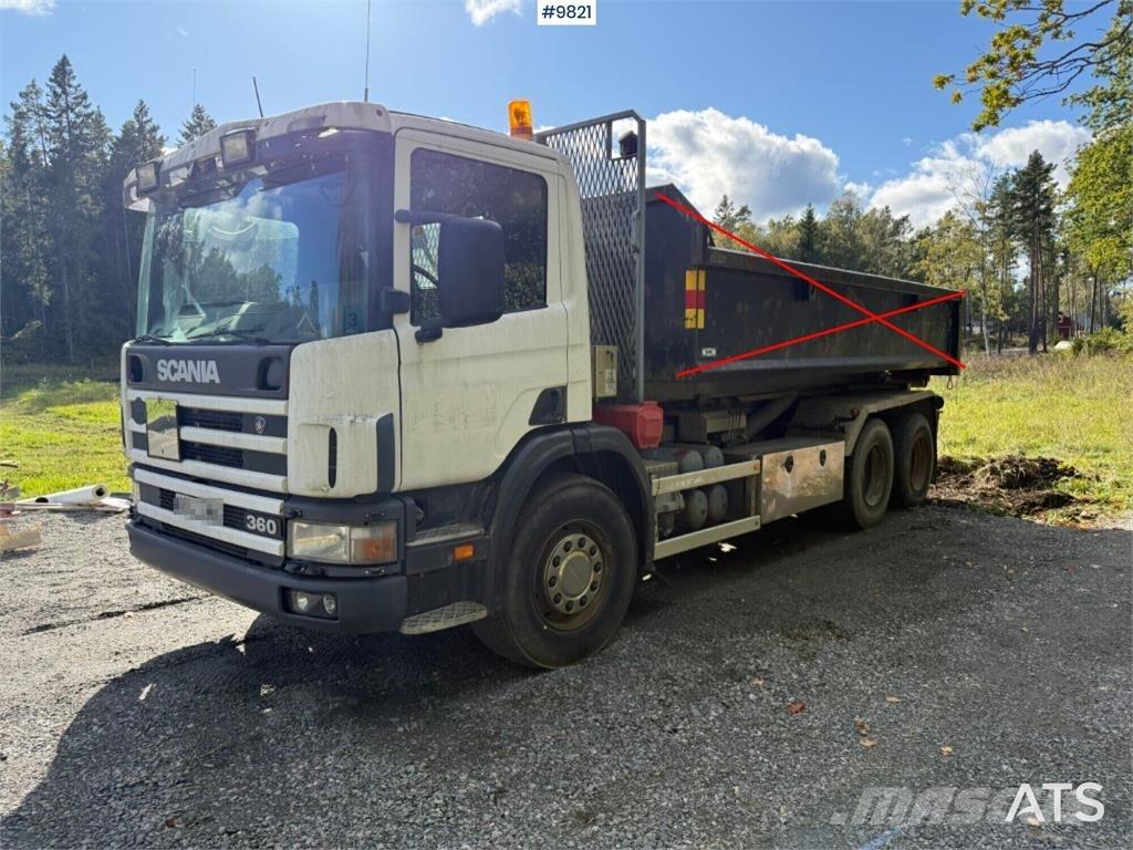 Scania P124GB アームロール