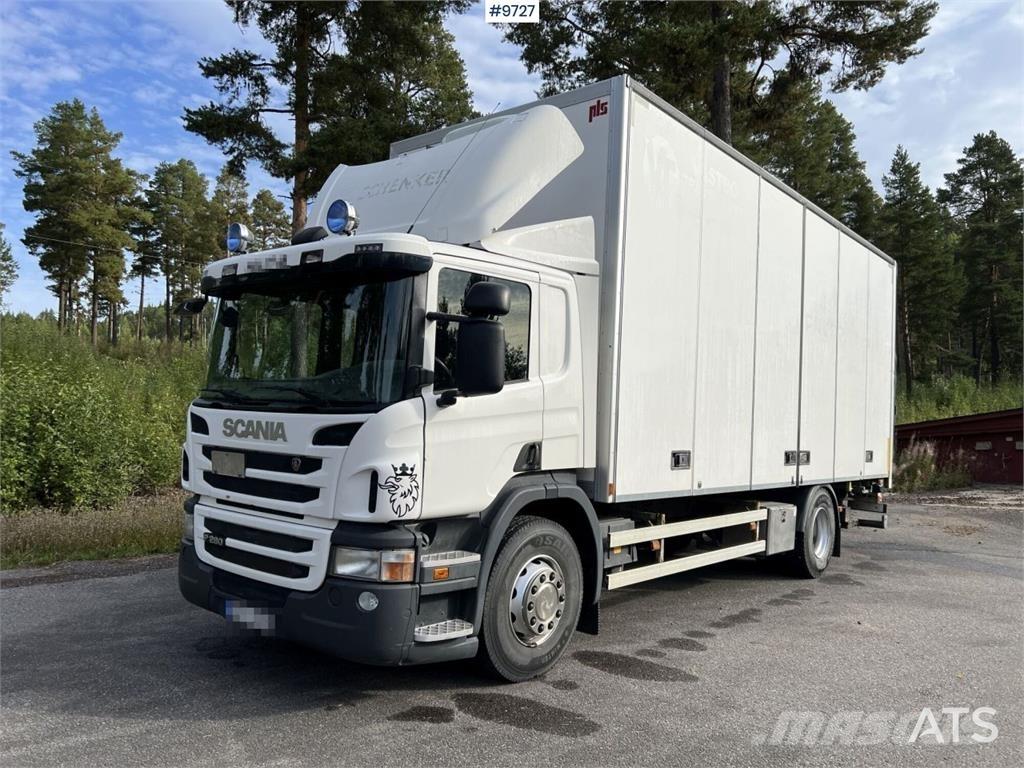 Scania P280 ボックスボディー、ウイング、箱車