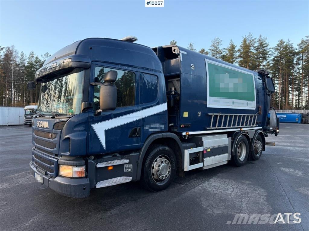 Scania P380 塵芥車、パッカー車