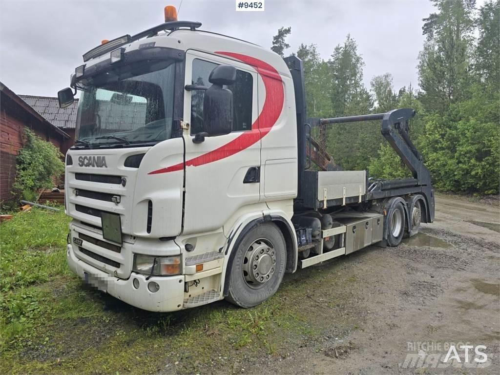 Scania R420 スキップローダートラック