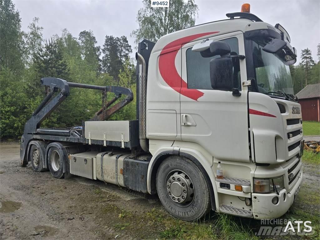 Scania R420 スキップローダートラック
