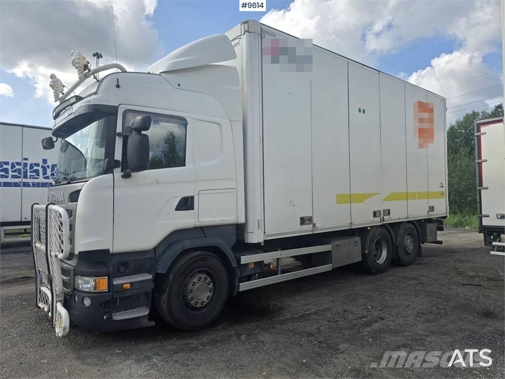 Scania R490 ボックスボディー、ウイング、箱車