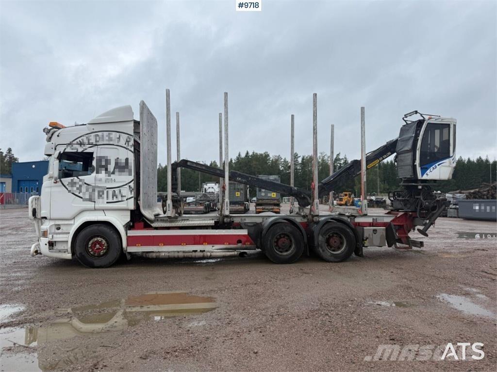 Scania R520 木材トラック