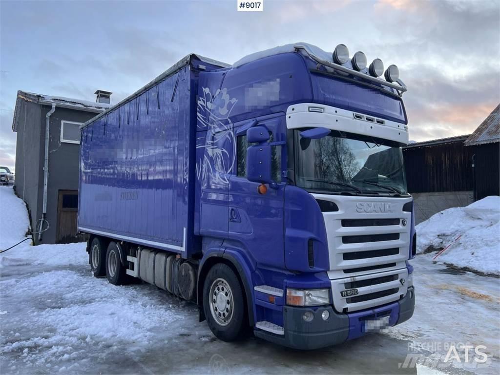 Scania R560 ボックスボディー、ウイング、箱車