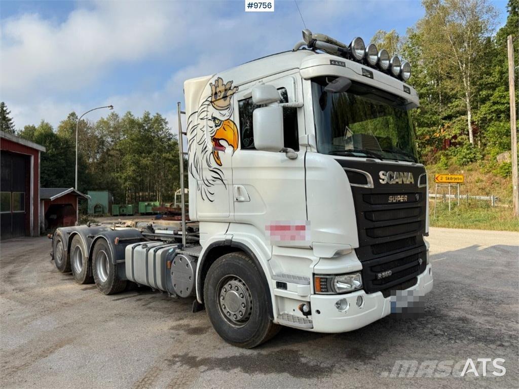 Scania R560 8X4 アームロール