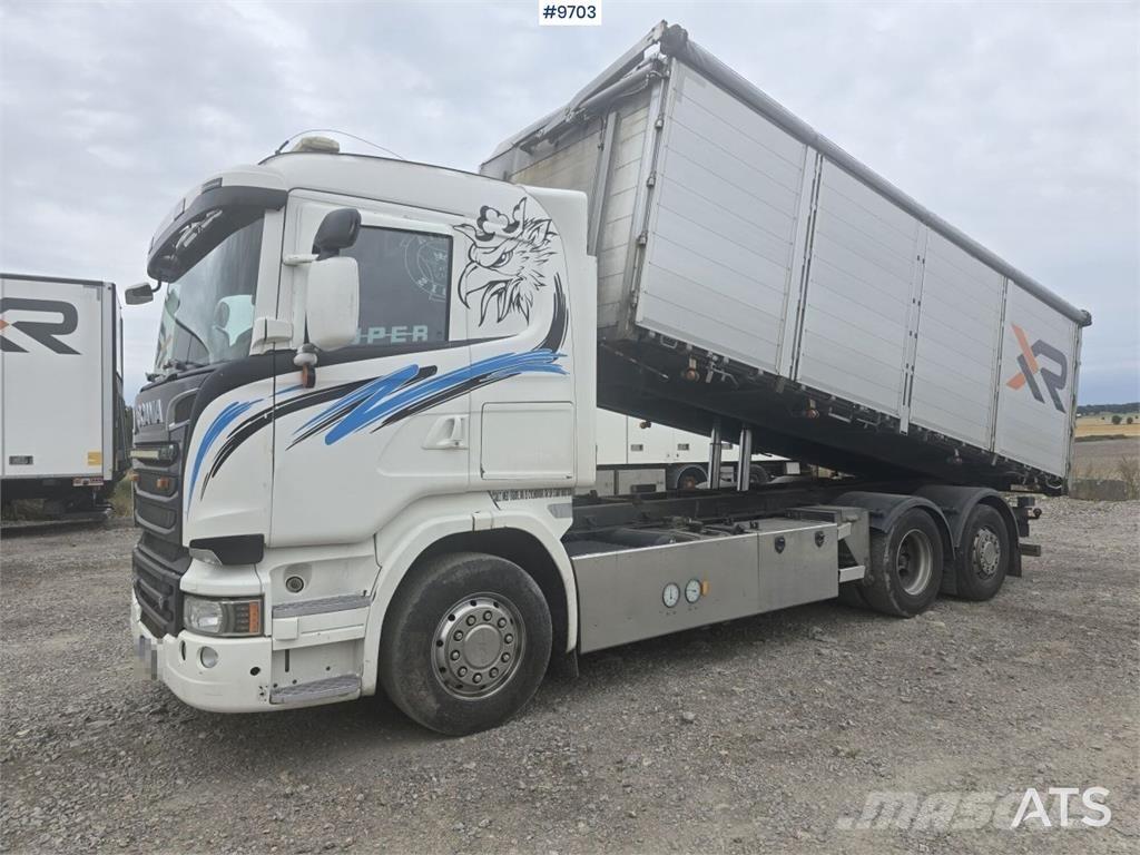 Scania R580 ダンプ