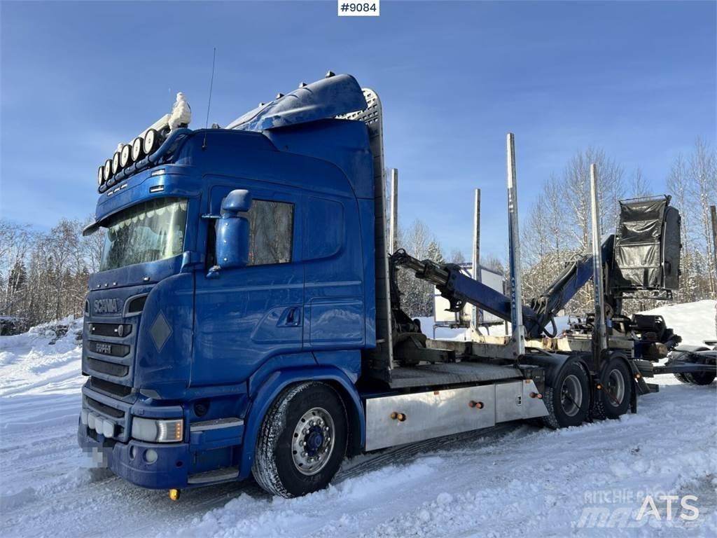 Scania R580 6X4 木材トラック