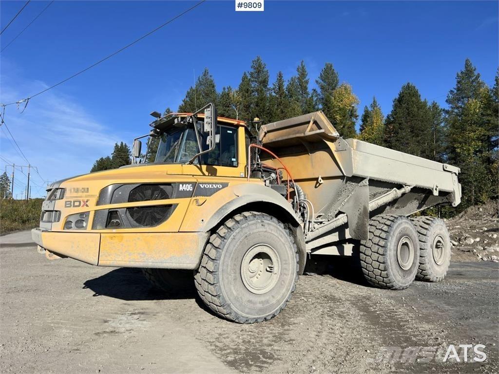 Volvo A40G dump truck アーティキュレート式ダンプトラック