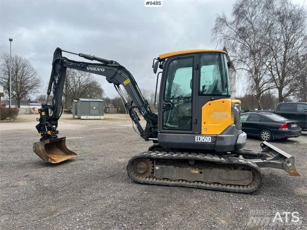 Volvo ECR50D ミニ油圧ショベル 7t以下（ミニユンボ・ミニディガー）