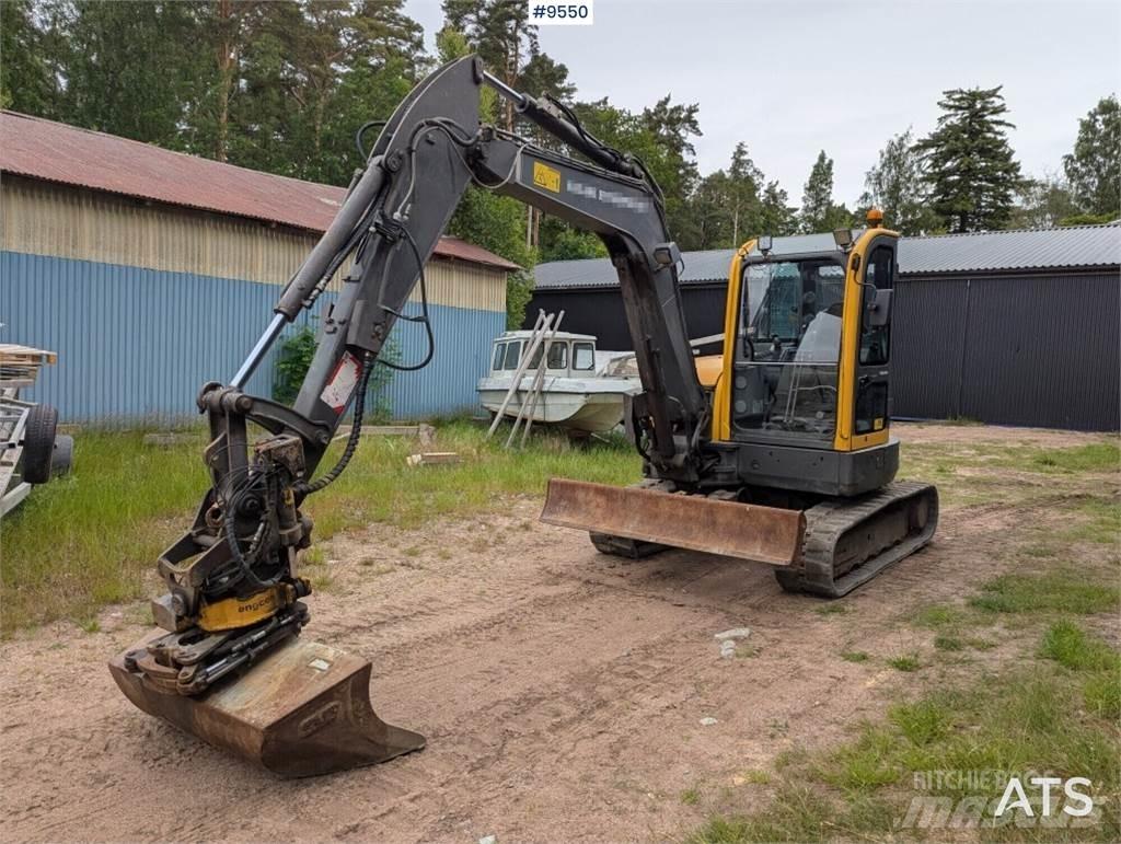 Volvo ECR58 ミニ油圧ショベル 7t以下（ミニユンボ・ミニディガー）