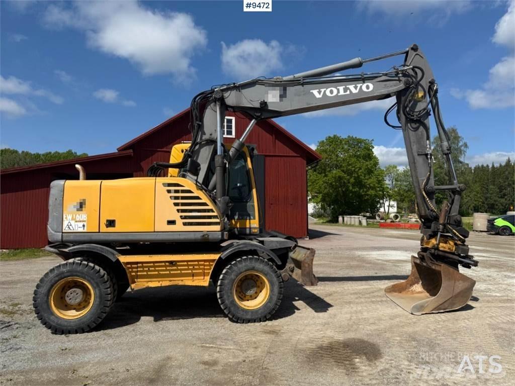 Volvo EW160B ホイール式油圧ショベル（パワーショベル・ユンボ・バックホー）