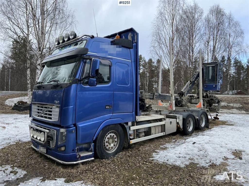 Volvo FH16 F16 6X4 木材トラック