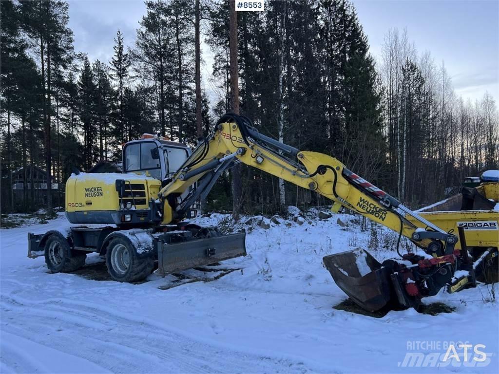 Wacker Neuson 9503-02 ホイール式油圧ショベル（パワーショベル・ユンボ・バックホー）