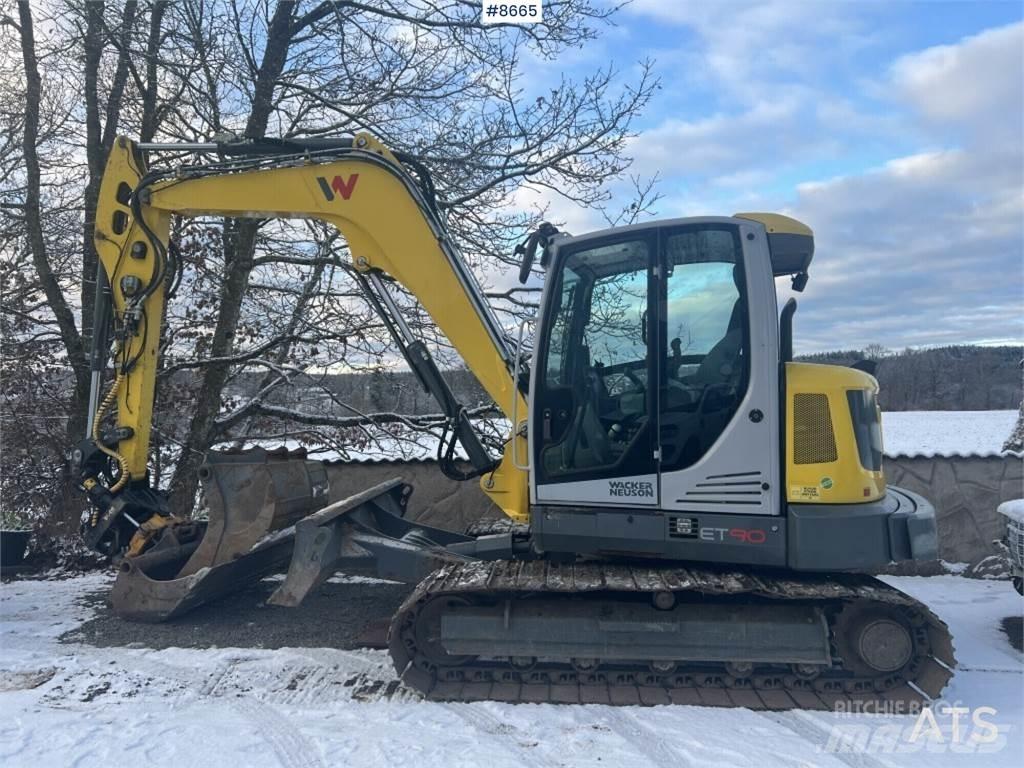 Wacker Neuson ET90 中型油圧ショベル 7ｔ-12ｔ（ユンボ・パワーショベル・バックホー）