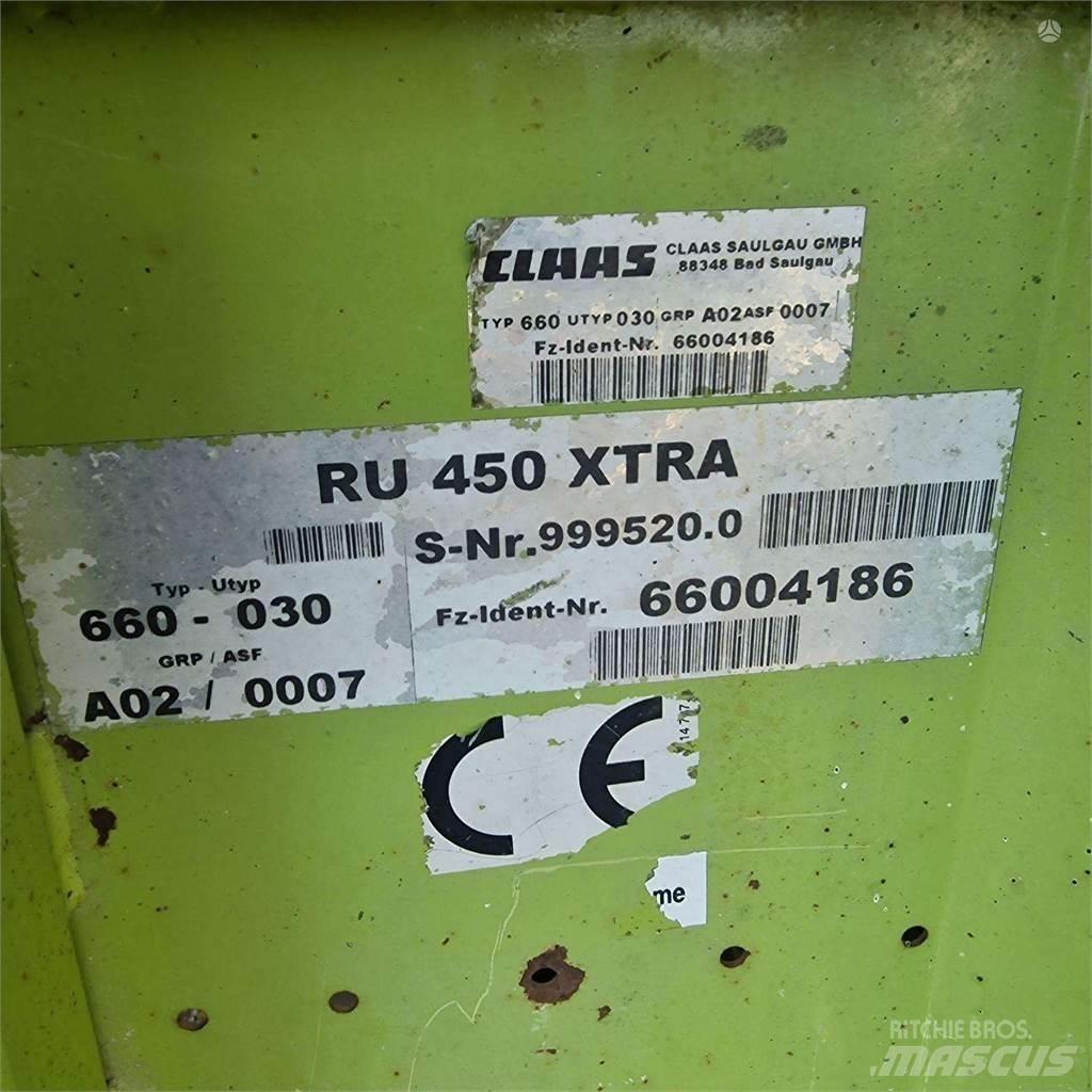 CLAAS RU 450Xtra 農業機械 -　その他