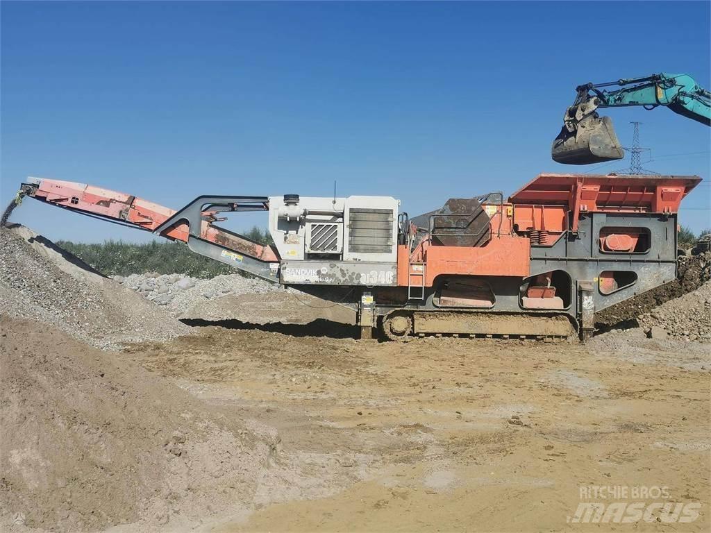Extec SANDVIK 340 クラッシャー固定式