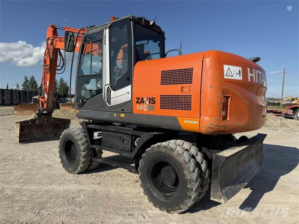 Hitachi ZX 140 W ホイール式油圧ショベル（パワーショベル・ユンボ・バックホー）