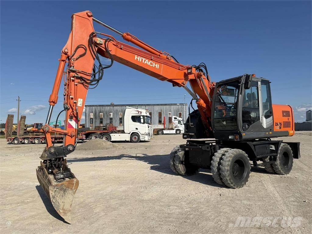 Hitachi ZX 140 W ホイール式油圧ショベル（パワーショベル・ユンボ・バックホー）