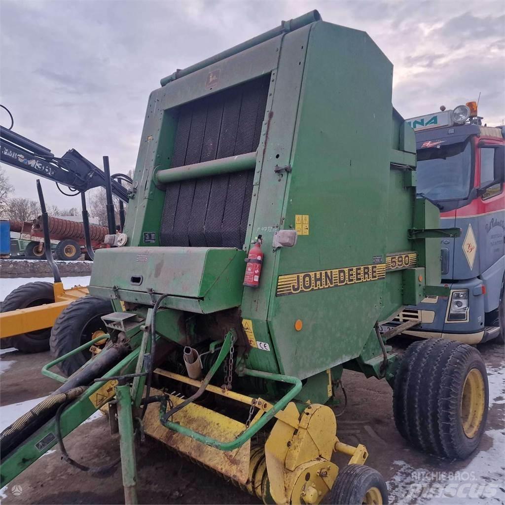 John Deere 590 ラウンドベーラー